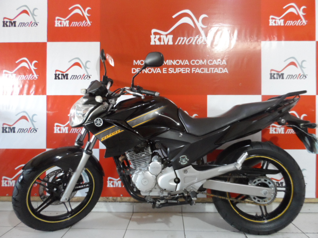 Yamaha Fazer Ys Preta Km Motos Sua Loja De Motos Semi Novas