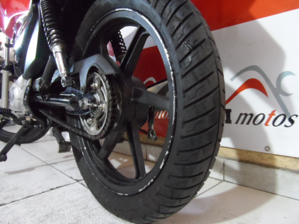 Honda Cg Fan 125 ks 2013 Vermelha KM Motos Sua Loja de Motos Semi Novas