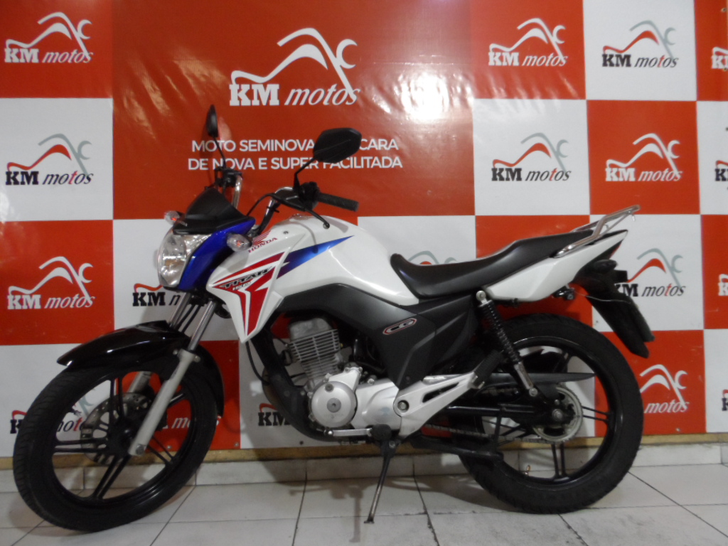 Honda Cg Titan 150 Ex Branca 2015 Km Motos Sua Loja De Motos Semi Novas 7674