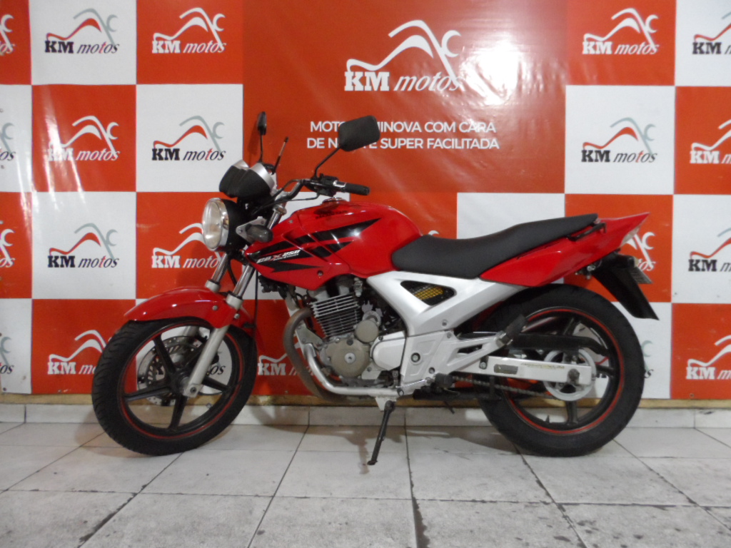 Honda Cbx 250 Twister Vermelha 2008 Km Motos Sua Loja De Motos Semi