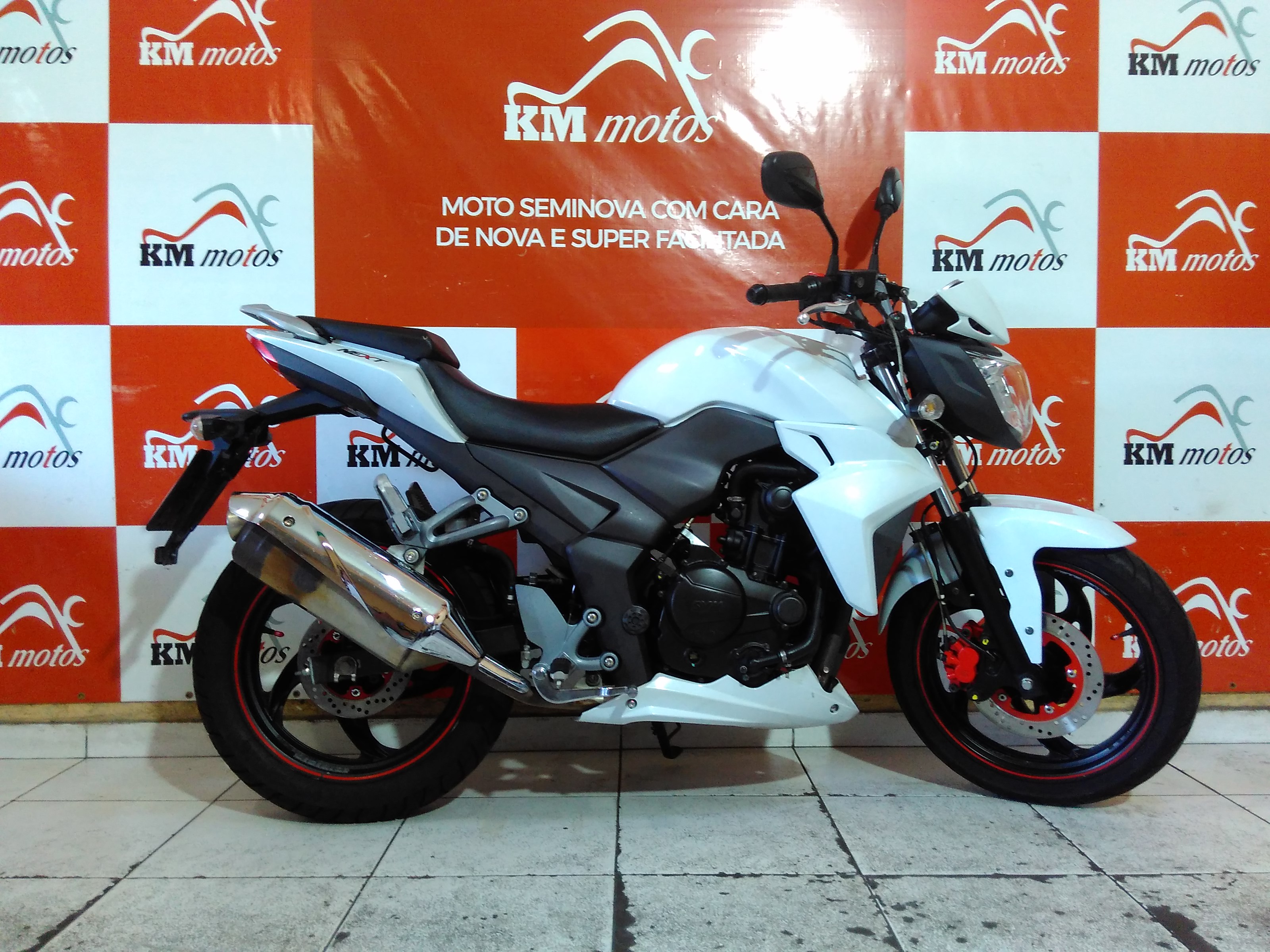 Dafra Next Branca Km Motos Sua Loja De Motos Semi Novas