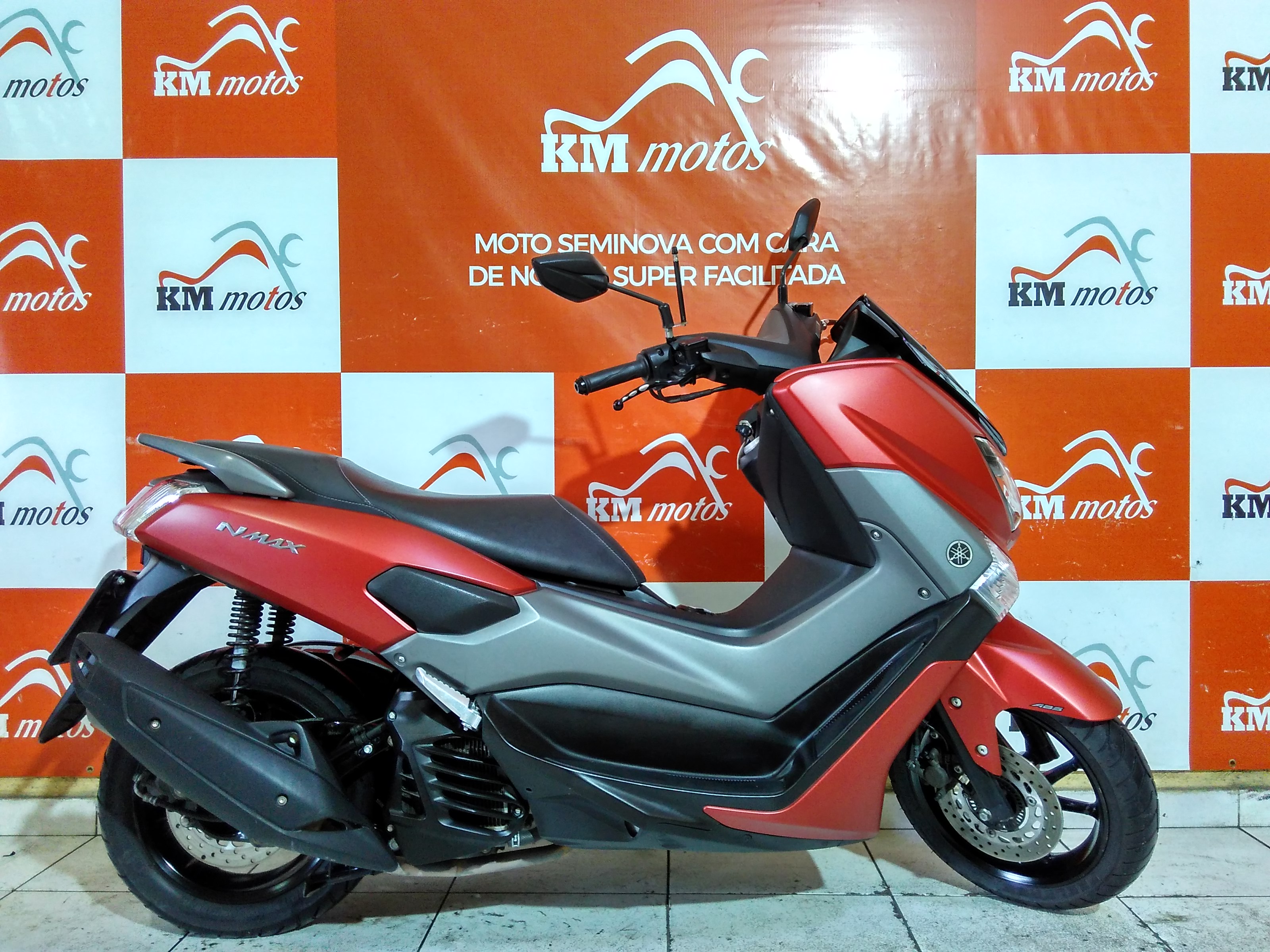 Yamaha Nmax 160 Vermelha 2018 Km Motos Sua Loja De Motos Semi Novas 